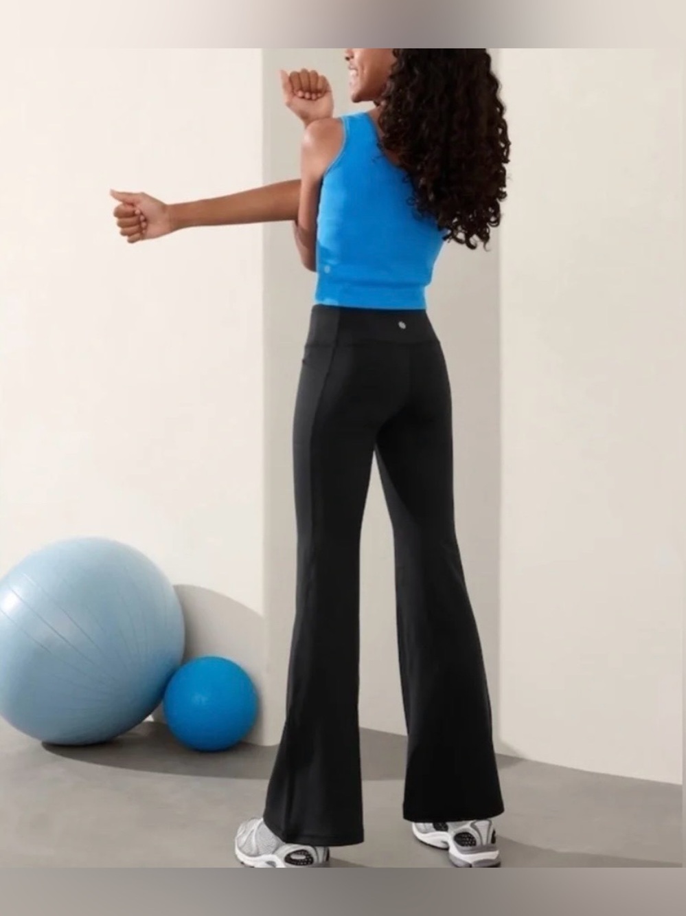 Athleta Girls Stash Your Treasures Ultra Flare Pants Black Size M8-10